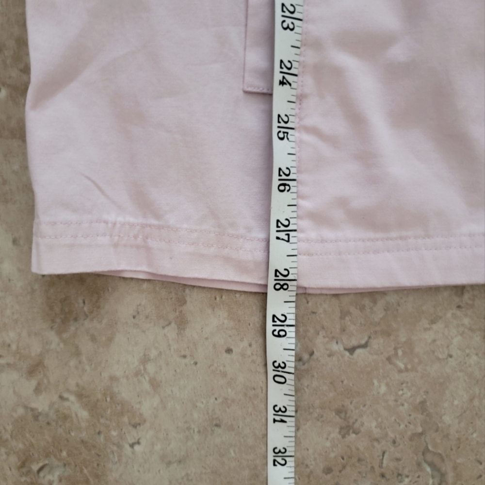 NWOT XL 100% Cotton Button-Front Shirt Jacket in Soft Pink Christopher & Banks - Picture 5 of 14